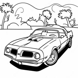 Trans Am Coloring Pages