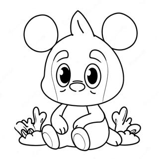 Adorable Cute Disney Coloring Pages