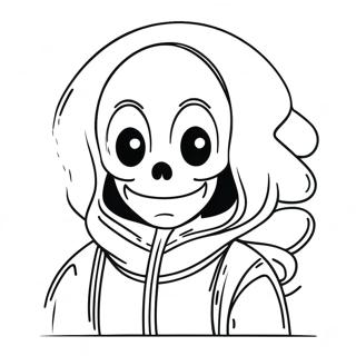 Error Sans Coloring Pages