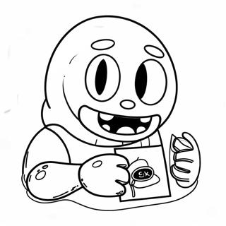 Error Sans Coloring Page 56982-45902