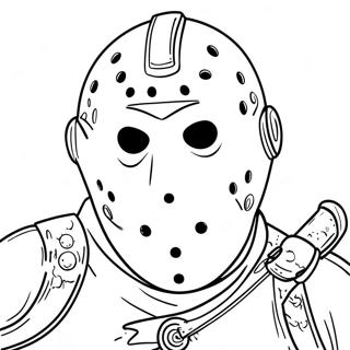 Jason Coloring Pages