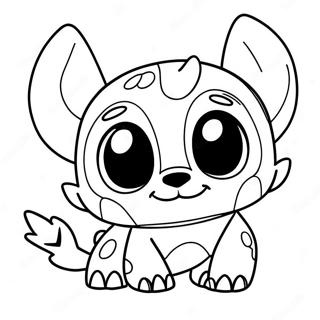 Adventurous Stitch And Toothless Coloring Page 57003-45914