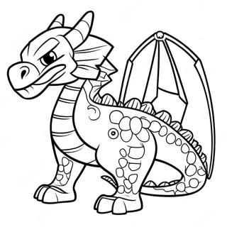 Ninjago Dragon Coloring Pages