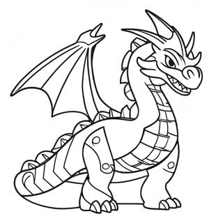 Ninjago Dragon Coloring Page 57022-45930