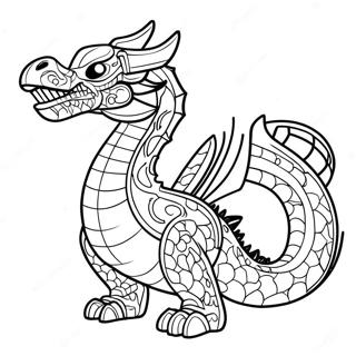 Ninjago Dragon Coloring Page 57022-45932