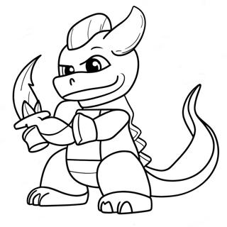 Ninjago Dragon Coloring Pages