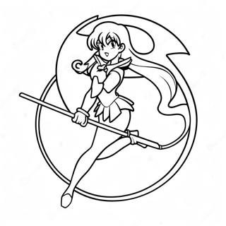 Sailor Pluto Coloring Page 57042-45946