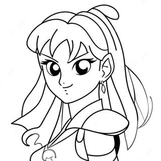 Sailor Pluto Coloring Page 57042-45947