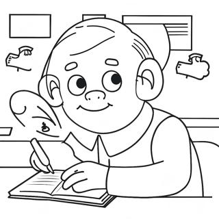 State Testing Coloring Page 57082-45976