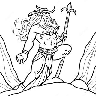 Advanced Mythology Coloring Page 57092-45984