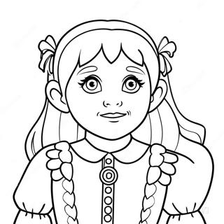 Elinor Wonders Why Coloring Page 57102-45991