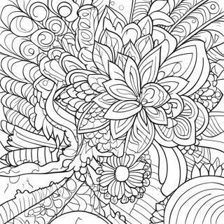 3 Marker Challenge Coloring Pages