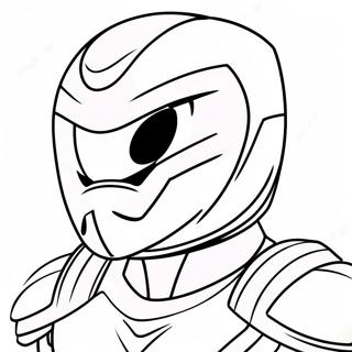 Cute Pink Power Ranger Coloring Page 57163-46041