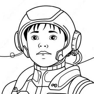 Shinji Ikari In The Eva Unit Coloring Page 57173-46049