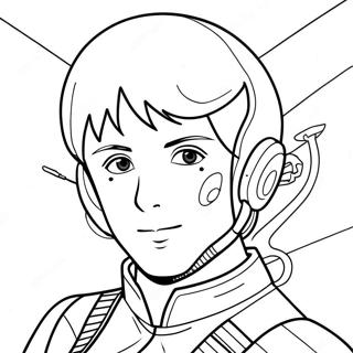 Shinji Ikari In The Eva Unit Coloring Page 57173-46051