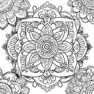 Indian For Adults Coloring Pages