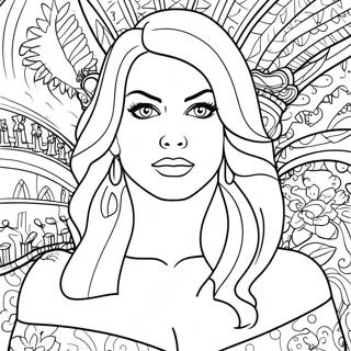 Rebecca Zamolo Coloring Pages