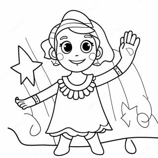 Rebecca Zamolo In Fun Costume Coloring Page 57273-46131