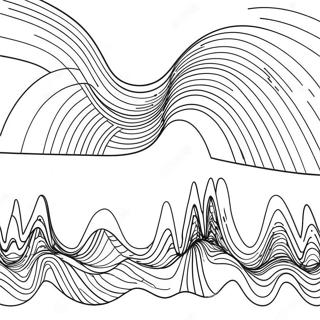 Sound Wave Coloring Page 57292-46143