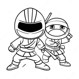 Spy Ninjas Coloring Page 5731-4738