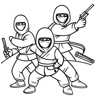 Spy Ninjas Coloring Page 5731-4739