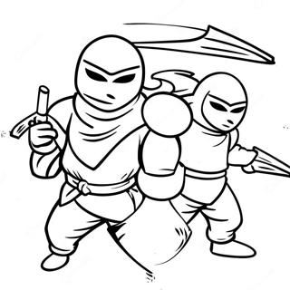 Spy Ninjas Coloring Page 5731-4740