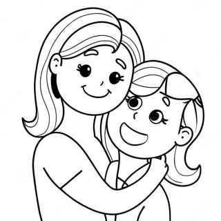 Mother S Day Heartwarming Coloring Page 57322-46168