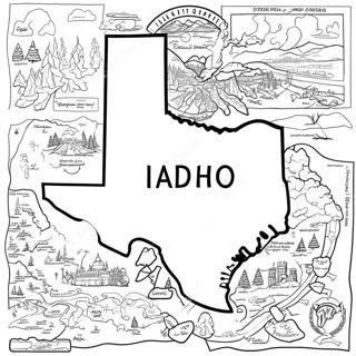 Idaho Coloring Pages