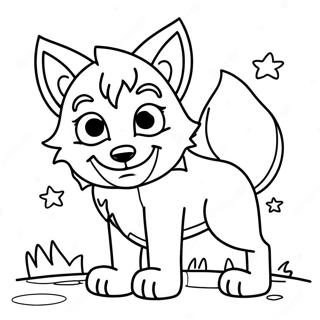 Wolf Sonic Coloring Page 57352-46206