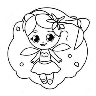 Moon Fairy Coloring Page 57382-46215