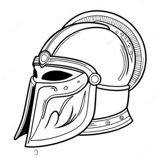 Colorful Helmet Of Salvation Coloring Page 57413-46247