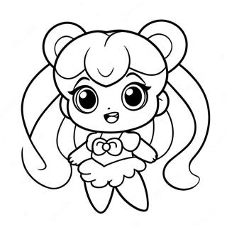 Chibi Sailor Moon Coloring Page 57442-46262