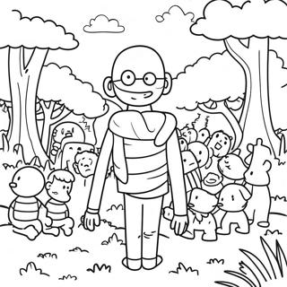 Where S Waldo Coloring Page 57462-46279