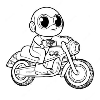 Ricky Zoom Coloring Page 57522-46326