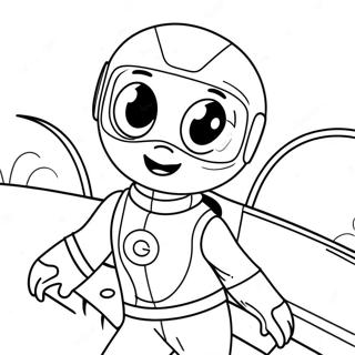 Ricky Zoom Coloring Page 57522-46328