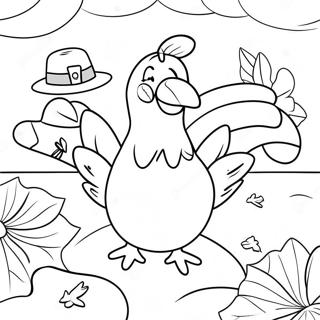 I Am Thankful For Friends Coloring Page 5752-4755