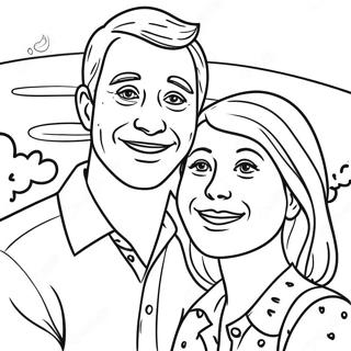 Mom And Dad Coloring Pages