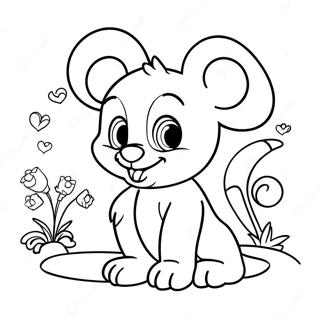 Adorable Disney Character Quote Coloring Page 57553-46351