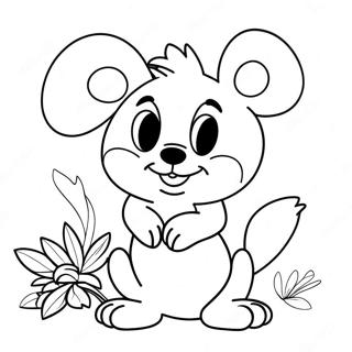 Adorable Disney Character Quote Coloring Page 57553-46352