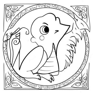 Fantastic Beasts Coloring Pages