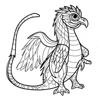 Fantastic Beasts Coloring Page 57572-46366