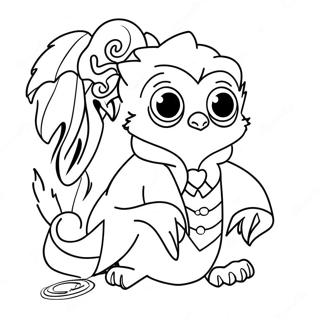 Fantastic Beasts Coloring Page 57572-46368