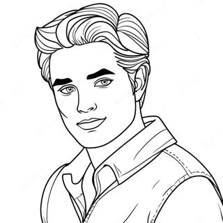 Edward Cullen Coloring Pages