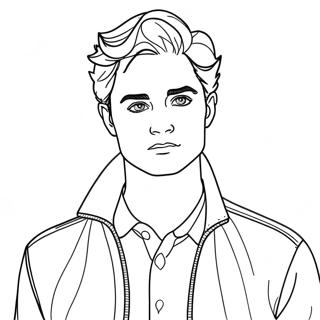 Edward Cullen Coloring Page 57582-46375