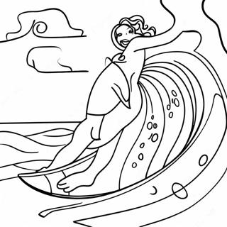 Surf S Up Coloring Page 57592-46378