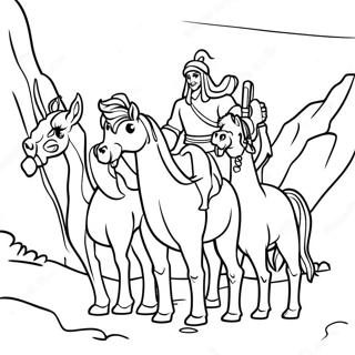 Quest For Camelot Coloring Pages