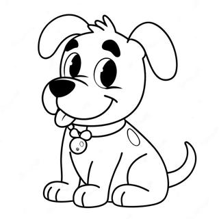 Disney Dog Coloring Pages