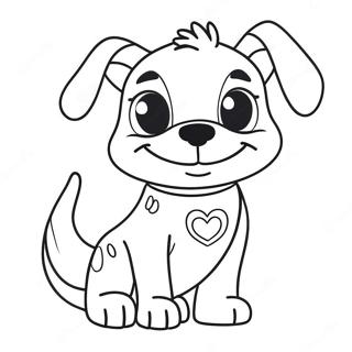 Disney Dog Coloring Page 57642-46423