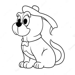 Disney Dog Coloring Page 57642-46424