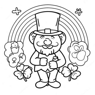 Rainbow St Patrick S Day Coloring Page 57652-46430